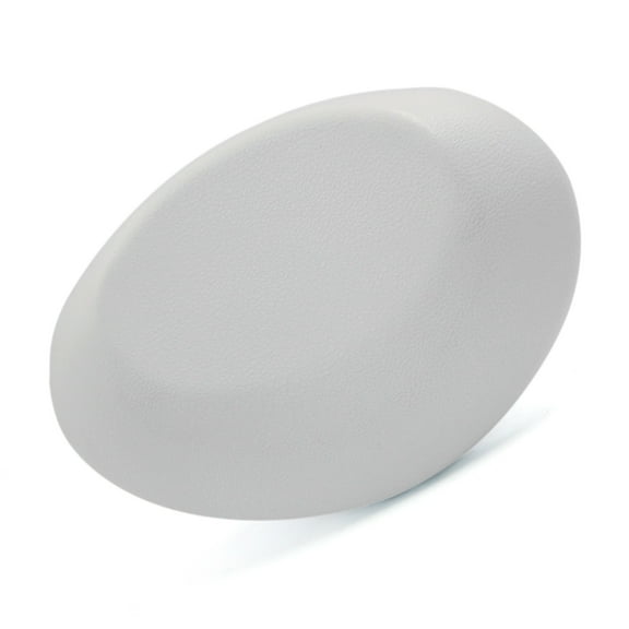 Unique Bargains Waterproof White Oval Shape Spa Bath  Tub Pillow Neck Support with Suction Cups