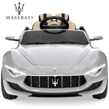 Best Choice Products Kids 12V Maserati Alfieri Ride On car with RC, 3 Speeds, Trunk, Media