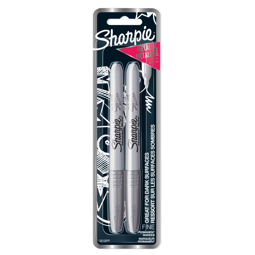 Sharpie® Metallic Marker Set of 2, Silver