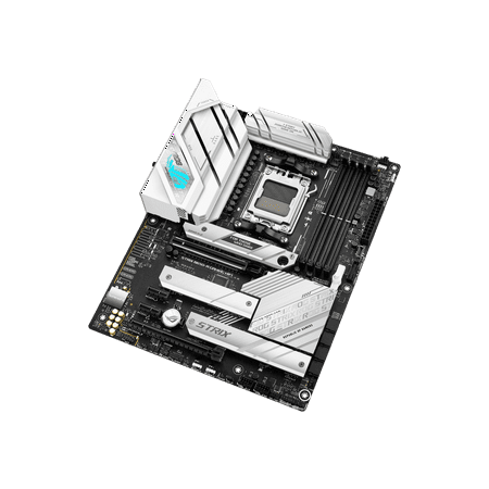 ASUS - ROG STRIX B650-A GAMING WIFI (Socket AM5) AMD B650 ATX DDR5 Wi-Fi 6E Motherboard - White