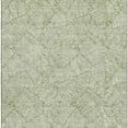 thumbnail image 3 of HomeRoots 672607 5 x 8 ft. Green & Ivory Floral Transitional Washable Machine Made Rectangle Area Rug with UV Protection, 3 of 9