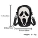 thumbnail image 2 of Bolso bandolera para hombre y mujer, divertido bolso de hombro con diseño de calavera fantasma, bolso bandolera de piel sintética para teléfono móvil, 2 of 6