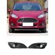 thumbnail image 2 of Ygjytge 1 par faros antiniebla rejilla envolvente panal izquierdo y derecho para Ford Fiesta 2013-2017, 2 of 9