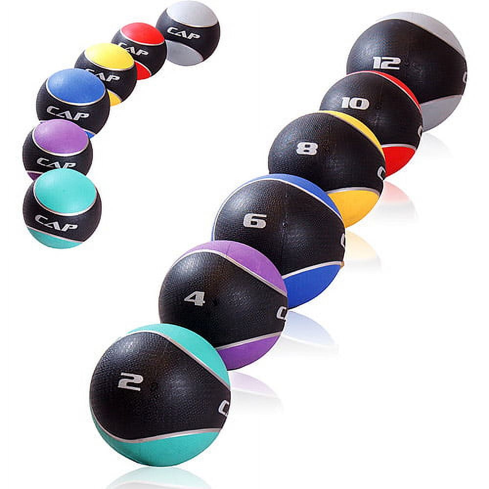 CAP Barbell Rubber Medicine Ball, 10lb