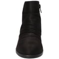 thumbnail image 3 of Bella Vita Womens ACE Faux Suede Zipper Ankle Boots, 3 of 3