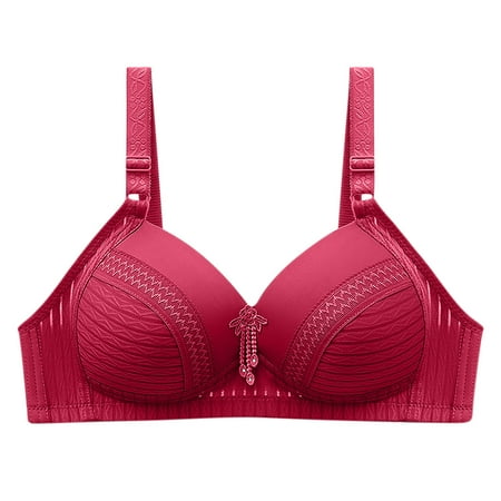 Dyegold Womens Underwear Bras for women Strapless Bra Bra Without Rims Thin Breast Receiving Underwear Sagging Bra Underwear Comfy Bra Soft Comfortable Lightweight Deals of the Day Clearance