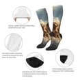 thumbnail image 3 of Pofeuu Cloud Rainbow Winged Dog Print Stockings, Adult Running Hiking Socks for Youth and Adult, 3 of 6
