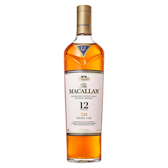 Pack de 4 Whisky The Macallan Single Malt 12 Años Double Cask 1.75 L