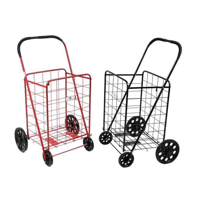 metal folding shopping cart