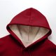 thumbnail image 5 of Puntoco Mujer Invierno Cálido Felpa Sólido Bolsillo Manga Larga Tops Sudadera Con Capucha Puntoco Puntoco-3333, 5 of 5