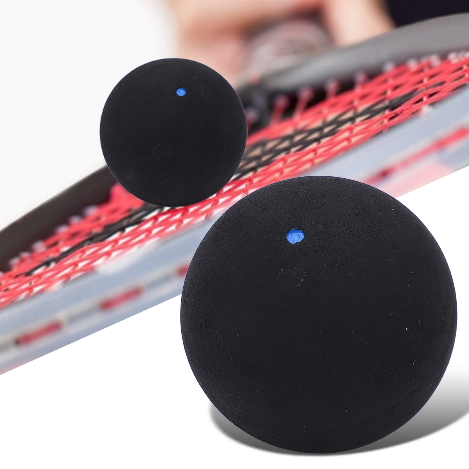 4 Balles De Squash Professionnelles Haute élasticité – Entraînement, Jeu Intense, Durable