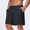 thumbnail image 6 of Shorts for Men Athletic Elastic Waist Breathable Gym Shorts Lightweight Mesh Running Shorts Quick Dry Workout Sports Training Outfits, 6 of 6
