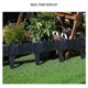 thumbnail image 4 of Red Sheet Plastic Fence, Partition Fence, Imitation Stone Courtyard Lawn Villa Decoration Small Fen, 4 of 5