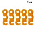 thumbnail image 1 of Outdoor Tent Plastic Buckle Aluminum S-type Sturdy Rope Wind Buckles,./, 1 of 8
