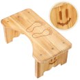 thumbnail image 1 of Raindrops Bathroom Stool Toilet Stool Khaki 1Pack Multifunctional Sleek Minimalist Design, 1 of 8