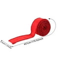 thumbnail image 3 of 2026 CISIL & 4.5M Christmas Wired Ribbon Santa Claus Satin Ribbon, DIY Christmas Tree Bows Wreaths Ribbon, Package Ribbon Christmas Craft Ribbon Wrapping Ribbon Holiday Ribbon Party Ribbons (Red), 3 of 3