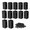 Horizontal 12 Pcs-12, variant on 362"x 4" Stainless Steel Deck Railing Brackets Connectors 2x4 For Stair Fence Railings Handrail
