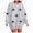R554-Light Gray, variant on NOLDARES Halloween Sweatshirts for Women Spider Sweater Cute Spooky Shirt Fall Winter Spooky Pullover Tops,Light Gray,L