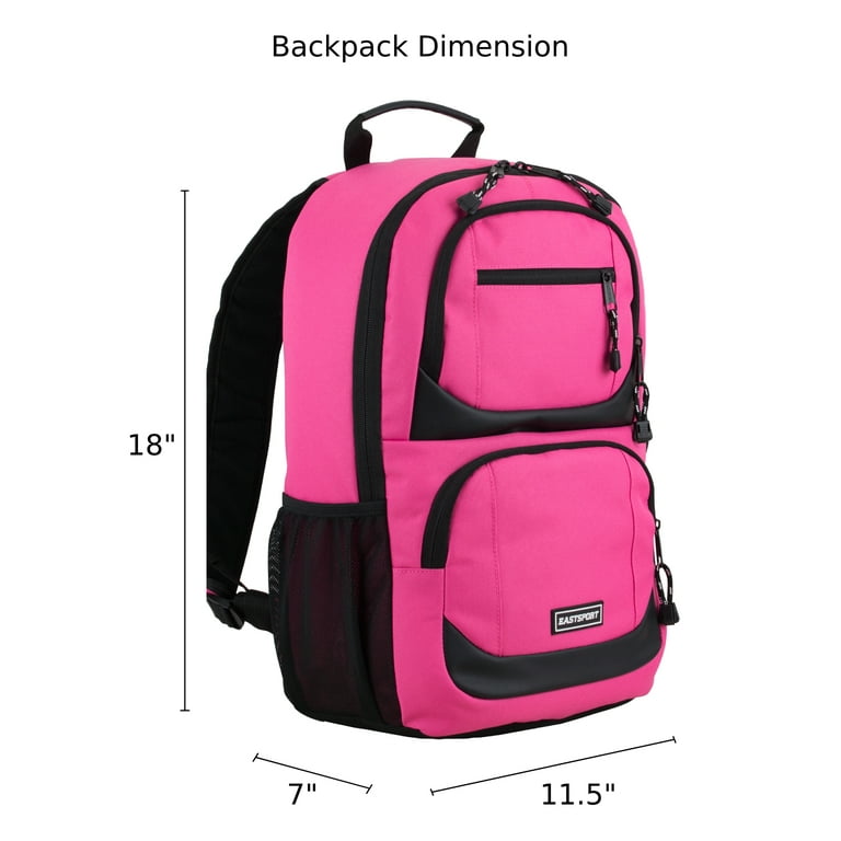 Eastsport Unisex Commuter Tech Backpack, English Rose Pink Eastsport Unisex Commuter Tech Backpack, English Rose Pink