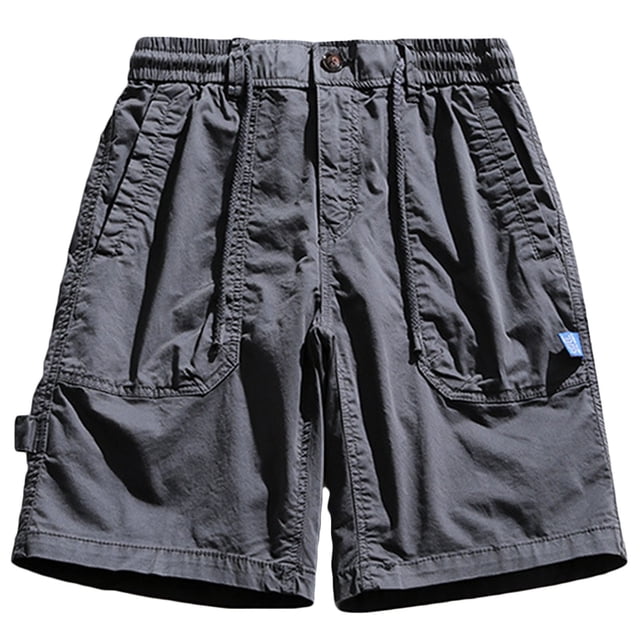 LSLJS Men's Cargo Shorts Multi-Pockets Relaxed Summer Beach Shorts Pants, Mens Shorts Summer Clothes