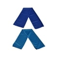 thumbnail image 4 of OULII 2 Pcs Travel Sweat Rag Cooling Towel Polyester Light Blue for Outdoor Use, 4 of 4