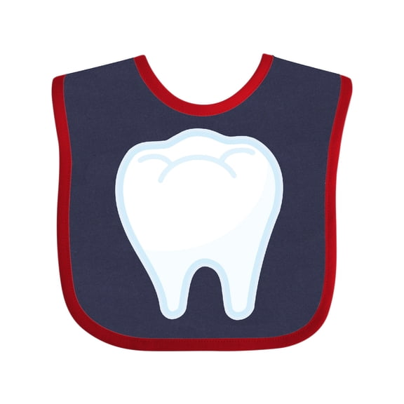 Inktastic Dentist Big Tooth Boys or Girls Baby Bib