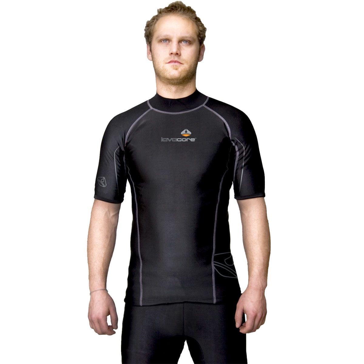 Regular Fit Short Sleeve Shirt - Lava Flow