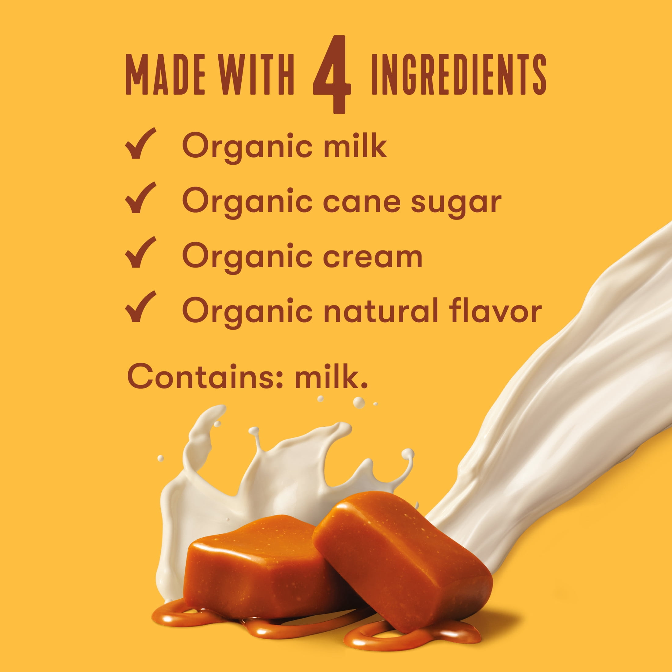 Horizon Organic Real Dairy Golden Caramel Coffee Creamer Carton, 24 fl oz