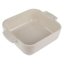 Appolia Petite Square Baking Dish, Ecru. 7 x 5.5 x 2 in.
