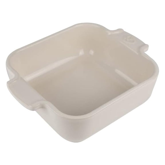 Appolia Petite Square Baking Dish, Ecru. 7 x 5.5 x 2 in.