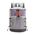 thumbnail image 1 of Mochila de senderismo y camping, cómoda con correas ajustables y portátil. Púrpura, 1 of 7
