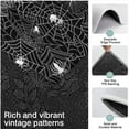 thumbnail image 3 of Spider Web and Skulls Halloween Pattern Kitchen Rugs Sets Of 3,Kitchen Runner Rugs Non Skid Washable,Decorative Kitchen Floor Mats for Kitchen,Sink,Laundry,17"x30"+ 17"x47" + 17"x59", 3 of 6