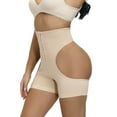 thumbnail image 4 of Women Butt Lifter Slim Body Shaper High Waist Cut Out Cincher Trainer Panties Underwear Shapewear, 4 of 7