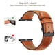 thumbnail image 3 of Correa de reloj Tasikar de piel auténtica de 42 mm para Apple Watch, 3 of 7