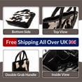 thumbnail image 2 of Elegant Cowhide Tote Bag – Featuring a Beautiful Dark Brown and White Design, This Purse is Ideal for Everyday Use and Stylish Fashion Statements!, 2 of 2