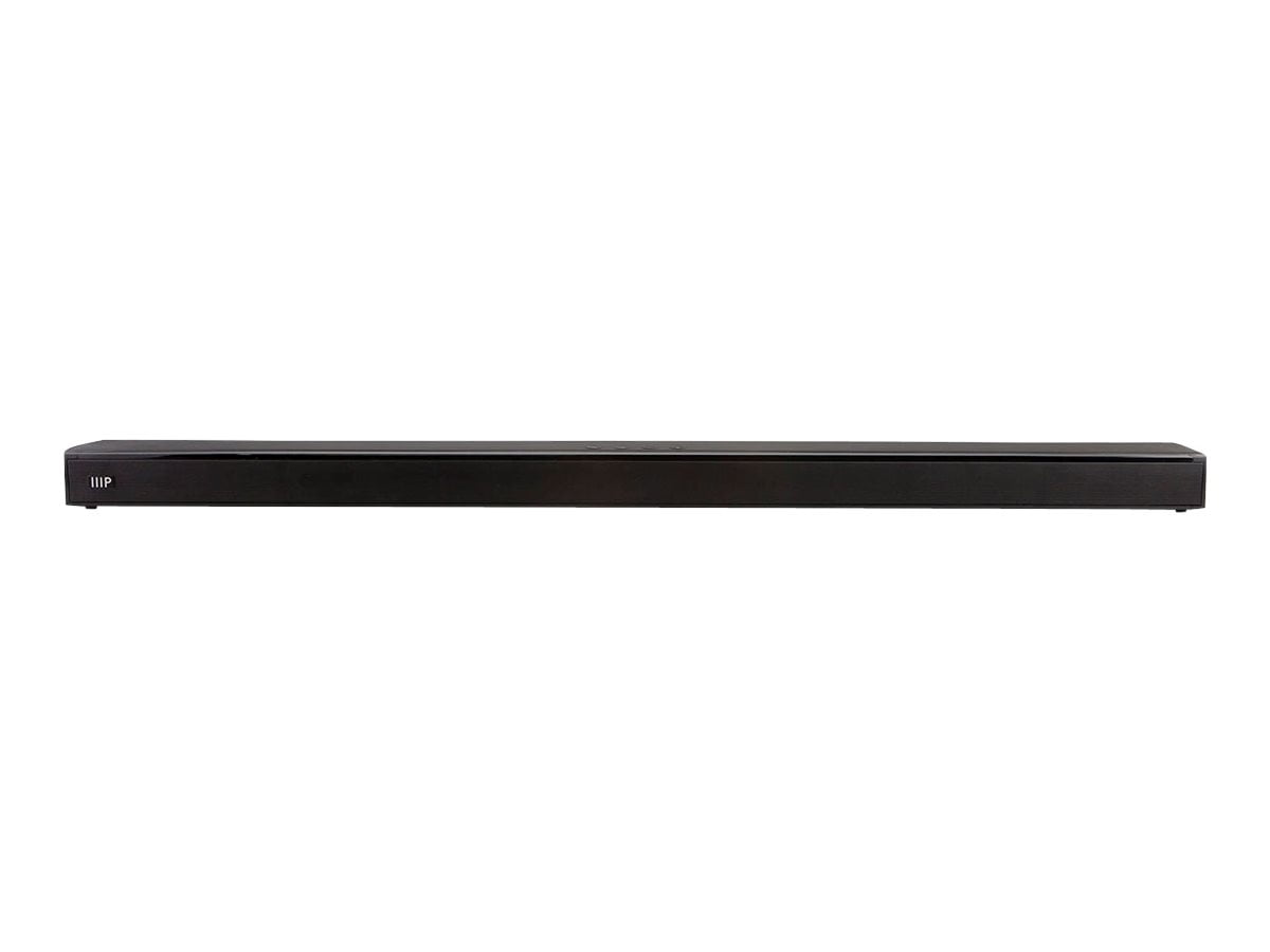 Monoprice SB-200 Premium Slim Soundbar Black with HDMI ARC Bluetooth and Coax Inputs Optical 