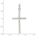thumbnail image 6 of Auriga Fine Jewelry 925 Sterling Silver Latin Cross Pendant for Women (L - 49 mm, W - 20 mm), 6 of 6