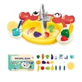 thumbnail image 1 of Bewildely Cocina de juguete para niños de ABS, fregadero eléctrico y casa de juego de agua para niñas y niños. Muebles de casa de muñecas, 1 of 6