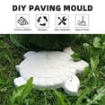 thumbnail image 3 of Miangastore Turtle Path Maker Mold Manually Paving Concrete Molds Stepping Stone Road Making Tool (Black), 3 of 8