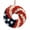 C, variant on Nkmbld 4th of July Wreaths for Front Door, Red White Blue Round Shape Flower Wreath for Independence Day Memorial Day Flag Day Indoor Outdoor Decor