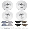 thumbnail image 2 of PowerStop Front and Rear Geomet Coated Brake Rotor and Pad Kit Fits: BUICK Select Models CRK7556, 2 of 5