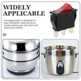 thumbnail image 3 of Luxshiny 4Pcs Plastic Toggle Switch for Electric Frying Pan Replacement Black Modern Kitchen Use, 3 of 6