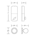 thumbnail image 4 of Keyless Entry Deadbolt and Handleset Door Lock with Electronic Digital Keypad Satin Nickel, 4 of 4