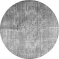 thumbnail image 1 of Ahgly Company Indoor Round Persian Gray Traditional Area Rugs, 5' Round, 1 of 1
