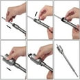 thumbnail image 4 of Juego de brocas para sierras de corona de 30 mm, 40 mm y 50 mm, broca para hormigón de 350 mm, varilla de extensión SDS Plus, punta de carburo de tungsteno, sierra de corona para ladrillo, piedra,, 4 of 5