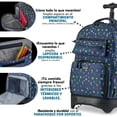 thumbnail image 4 of Mochila con ruedas + Lonchera + Lapicera SQbags Jworld Tres en Uno Grande, 4 of 7