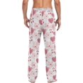 thumbnail image 2 of GZHJMY Valentine's Day Pajama Pants for Men, Lounge Pants Lightweight Men Pajama Bottoms with Drawstring Pockets, Christmas New Year Birthday Gifts, Medium, 2 of 6