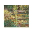thumbnail image 2 of Monet, Claude 24x20 Gold Ornate Wood Framed with Double Matting Museum Art Print Titled - Le bassin aux nympheas, harmonie rose, 2 of 4