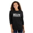 thumbnail image 3 of Autism Seeing the World Differently Plus Size Long Sleeve Graphic Tee Shirt Brisco Brands 3X, 3 of 5