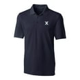 thumbnail image 2 of Men's Cutter & Buck Navy Xavier Musketeers Big & Tall Forge Stretch Polo, 2 of 3